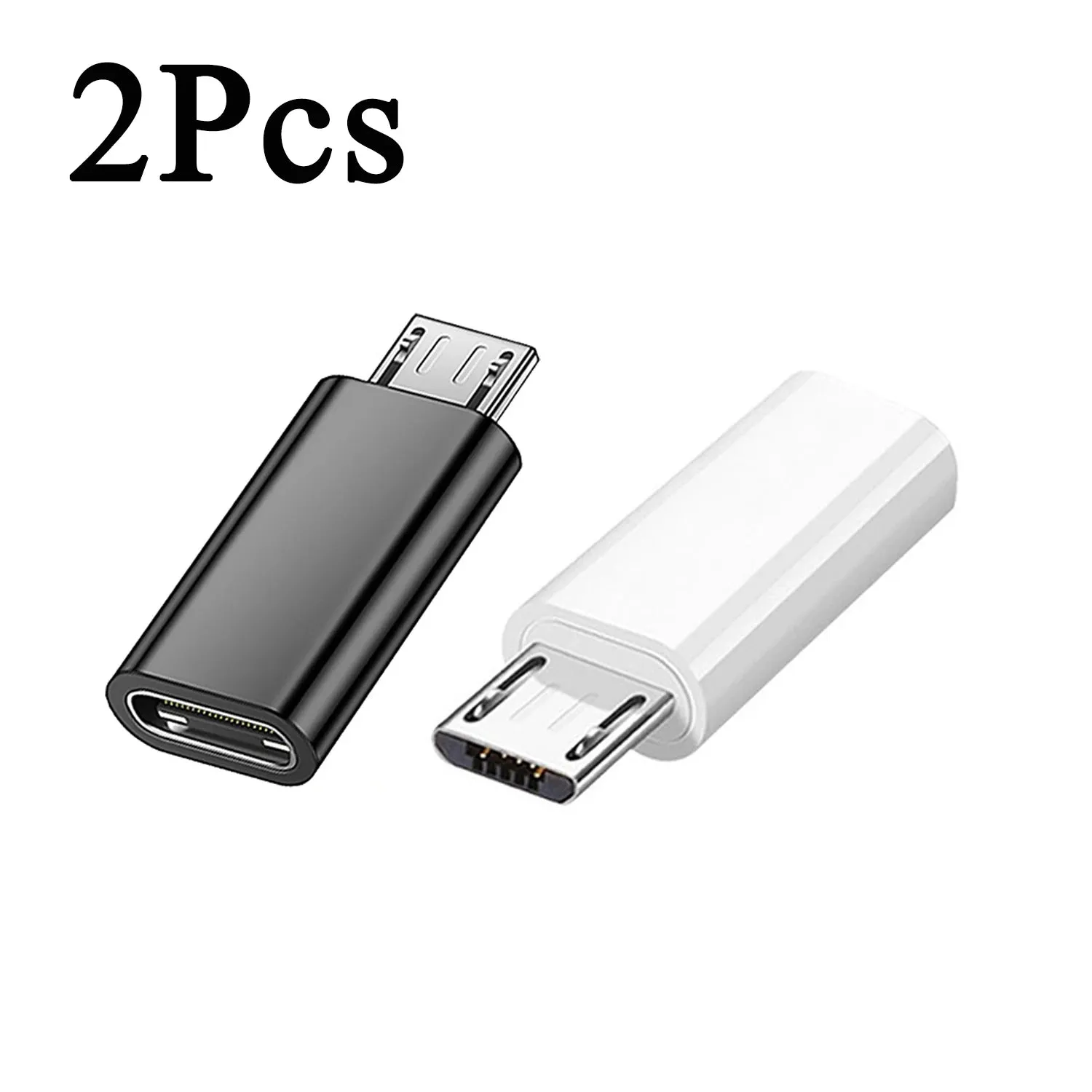 1-5pcs Type C Female To Micro USB Male Adapter Connector Charging Data Transfer USB-C To Micro USB Converters for Xiaomi Samung