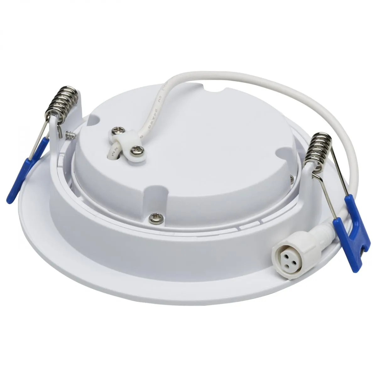 11 Watt; 4"; Directional Low-Profile Downlight; CCT Selectable; 120 Volt; White Finish