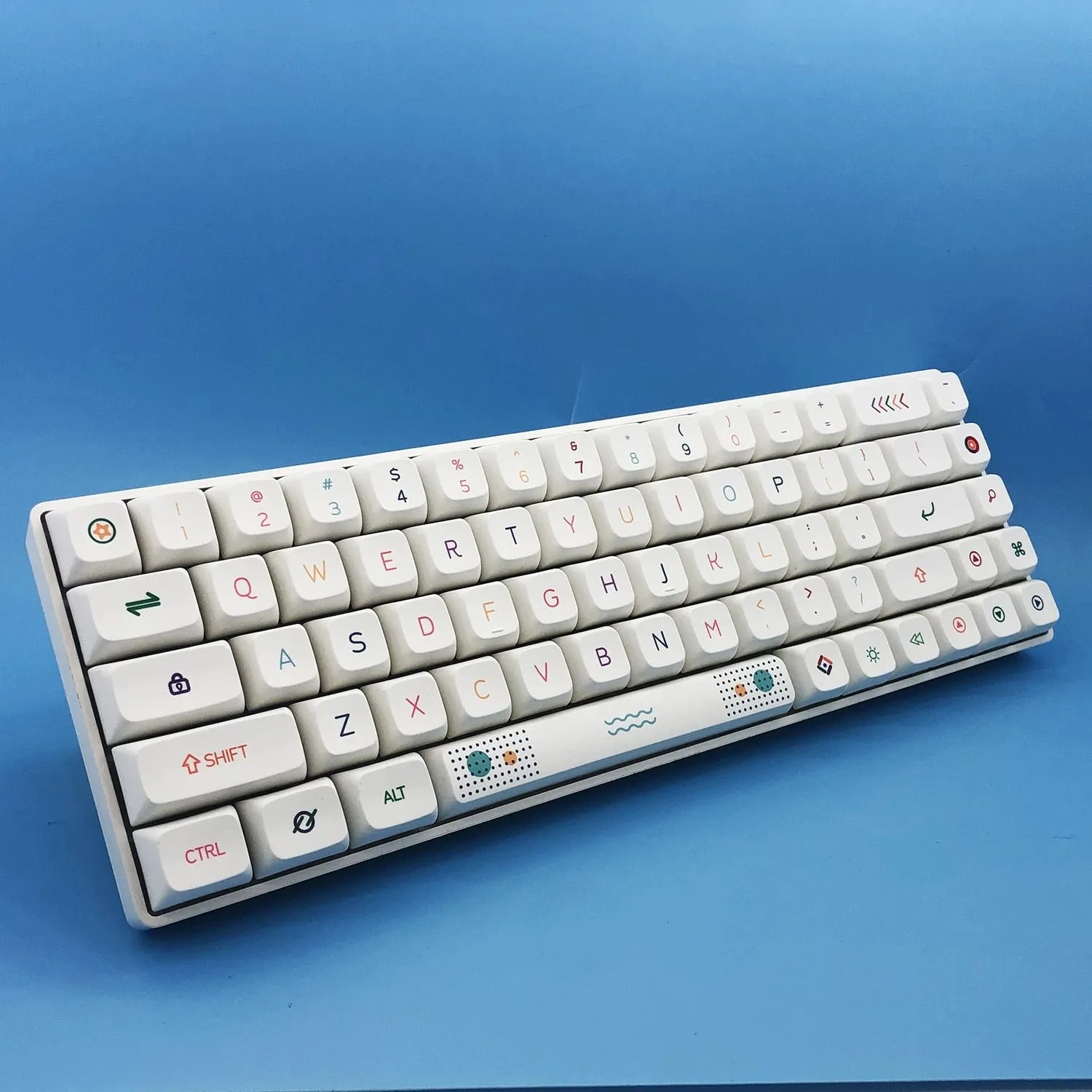 127keys PBT Keycap XDA Profile English Korean Thai |  RGB Mechanical Keyboard for Cherry MX Switch