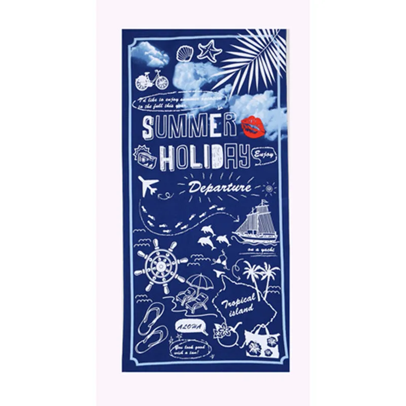 150x70cm Summer Microfiber Quick-drying Beach Towel Travel Blanket