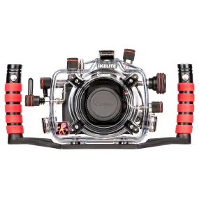 200FL Underwater TTL Housing for Canon EOS 760D, Rebel T6s DSLR Cameras