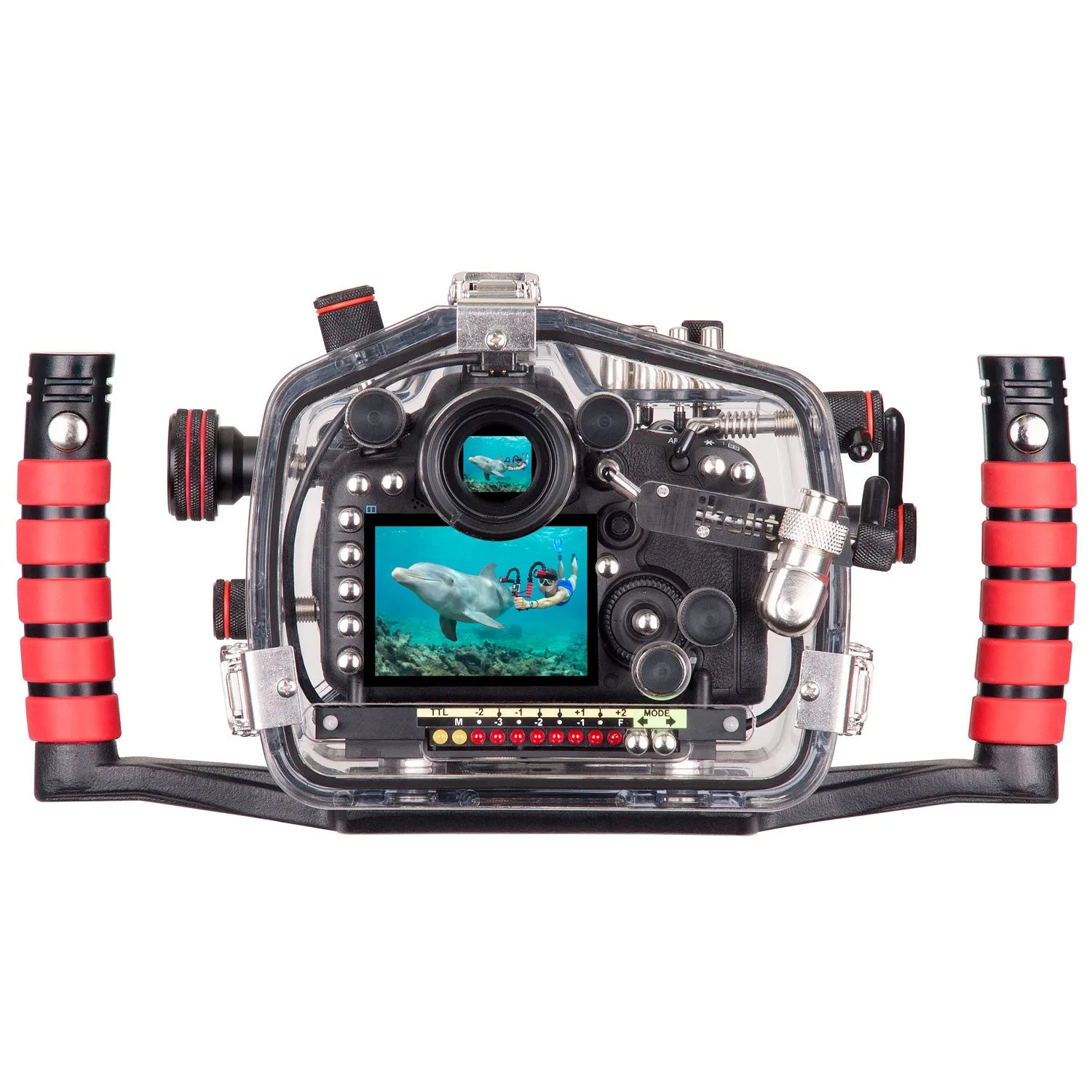 200FL Underwater TTL Housing for Canon EOS 7D Mark II DSLR Cameras