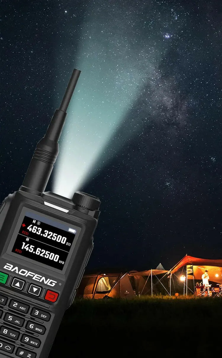 2023 Baofeng UV-G28 Pro 10W Walkie Talkie 999 Channel Powerful Station Hunting Ham Four Band Radio Wireless Set Receiver VHF UHF