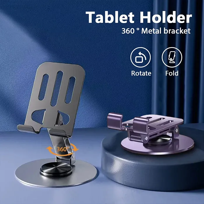 360° Rotation Metal Tablet Mobile Phone Holder