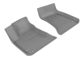 3D MAXpider 2011-2020 Dodge/Chrysler Charger Rwd/300/300C Rwd Kagu 1st Row Floormat - Gray