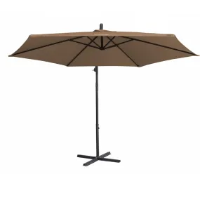 3m UV-Resistant Cantilever Outdoor Umbrella, Latte - Milano