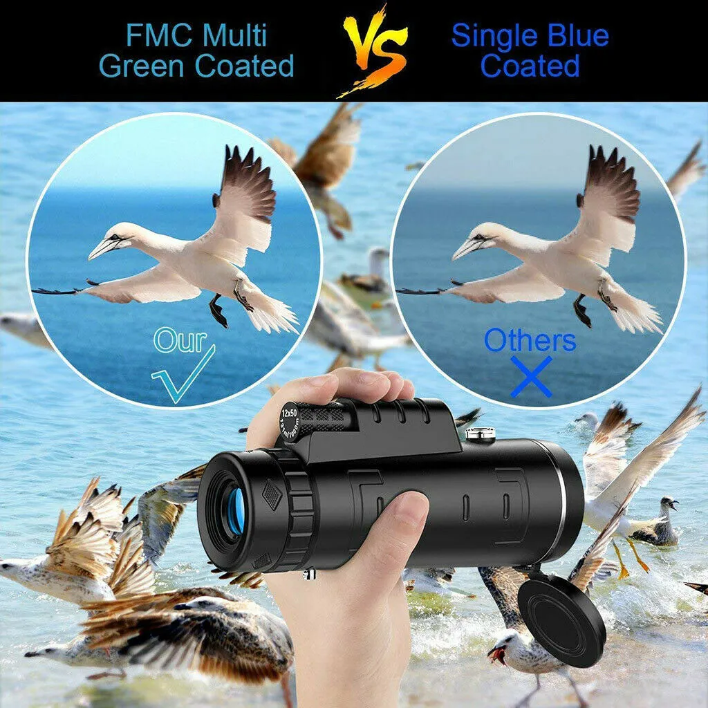 40x60 HD Monocular Starscope Phone Zoom Lense with Compass