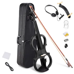 4/4 Violin Electric Violin(right hand)Black