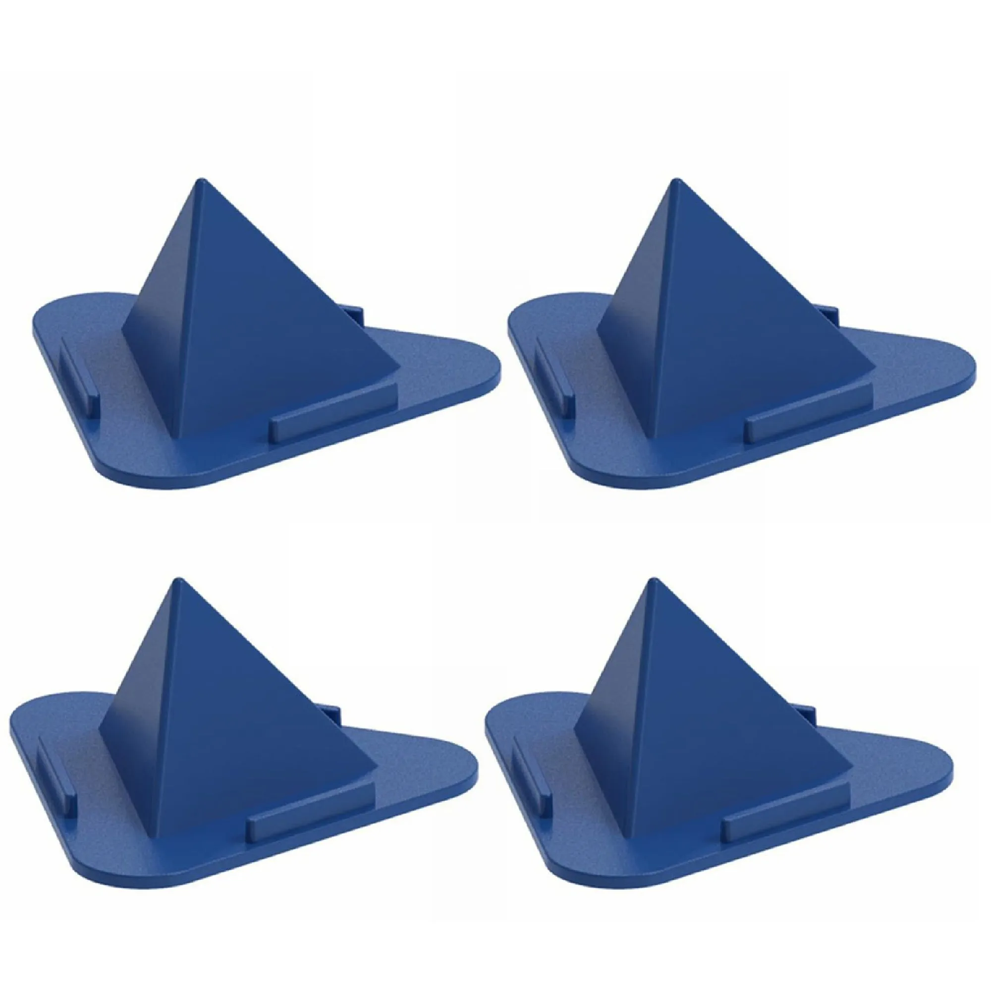 4640 Universal Portable Three-Sided Pyramid Shape Mobile Holder Stand