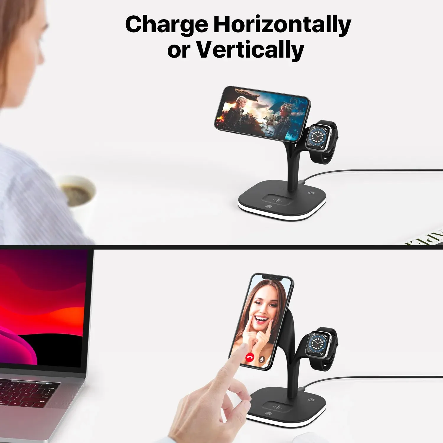 5-in-1 Magnetic Wireless Charging Station