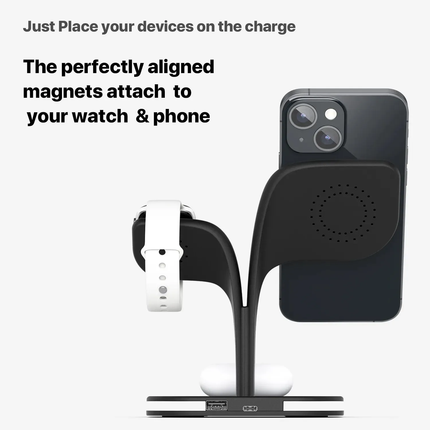 5-in-1 Magnetic Wireless Charging Station