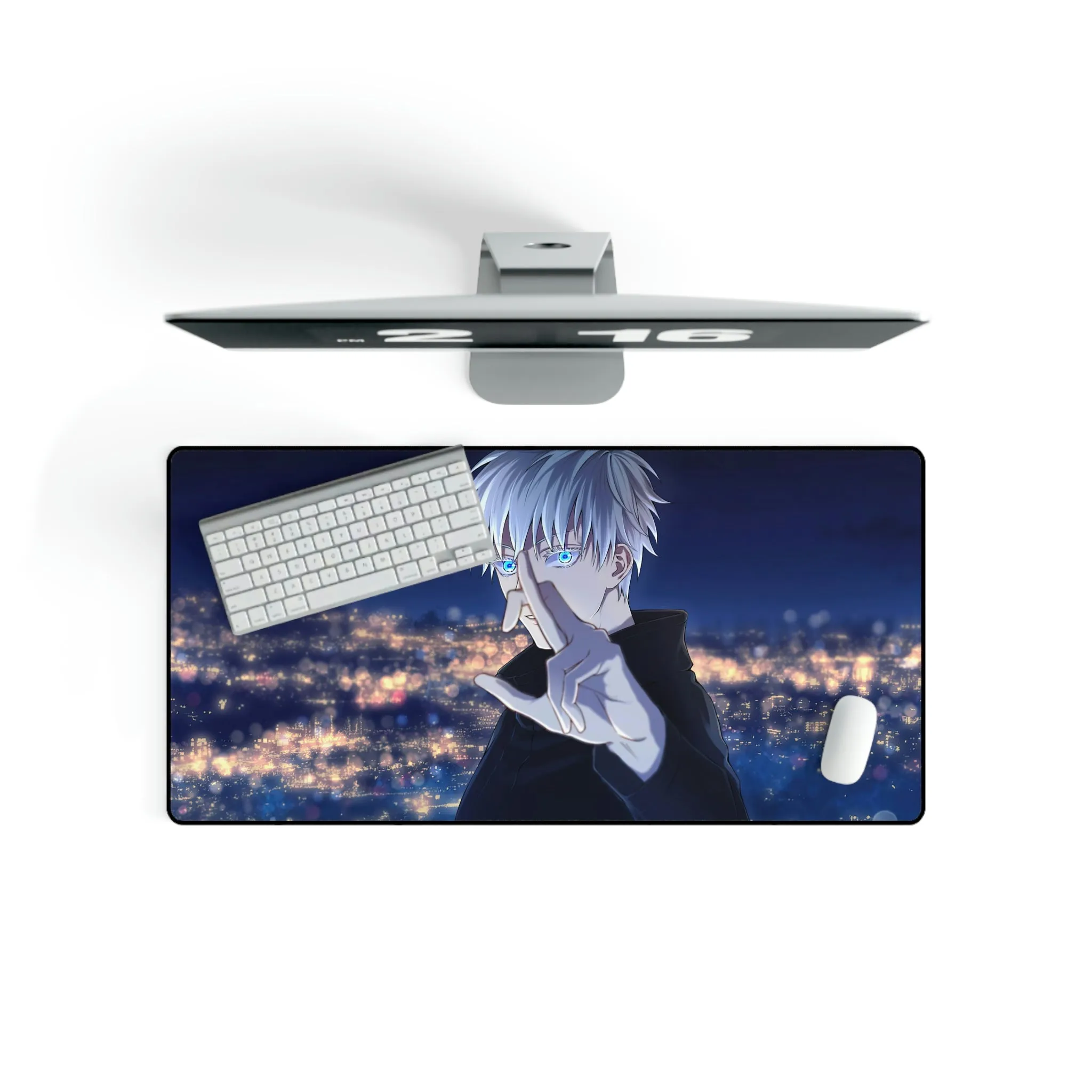 #7.3288, Jujutsu Kaisen, Satoru Gojo, Mouse Pad (Desk Mat)