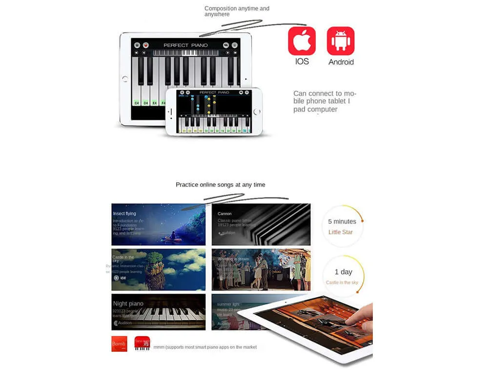 88key Digital keyboard Piano, Electric Keyboard Piano