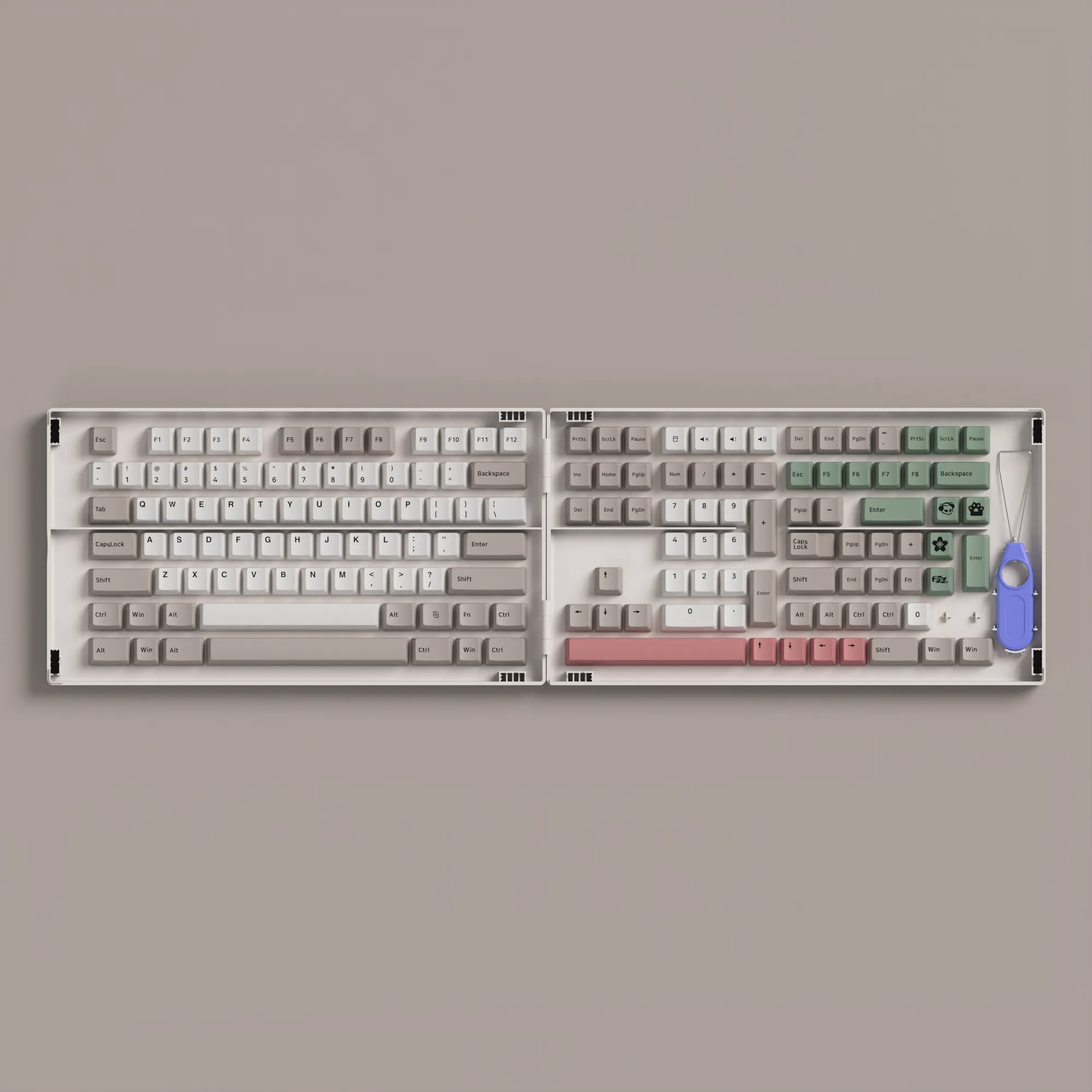 9009 Retro Keycap Set