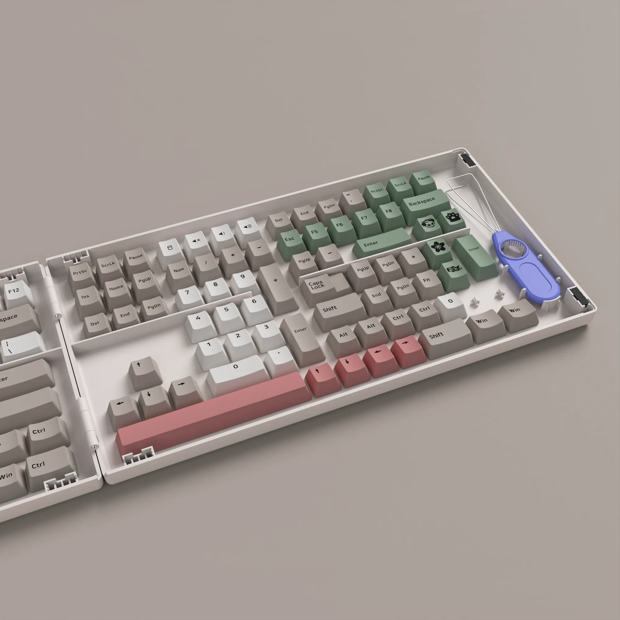 9009 Retro Keycap Set