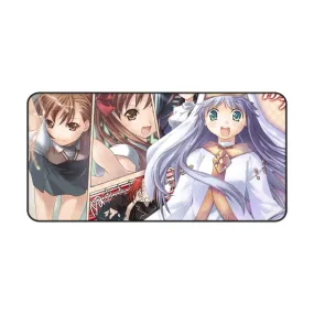 A Certain Magical Index Kamijou Touma, Mikoto Misaka, Kuroko Shirai, Kaori Kanzaki Mouse Pad (Desk Mat)