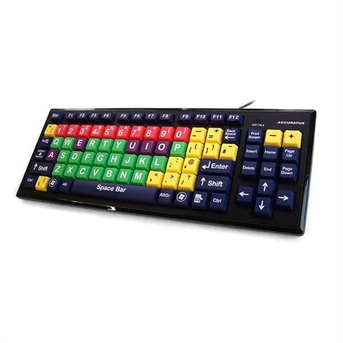 Accuratus Monster 2 Mix Uppercase Keyboard