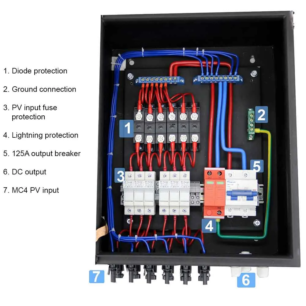 AIMS Power 48VDC Off-Grid Solar Kit | 3960 Watt Solar   6000 Watt Pure Sine Inverter Charger