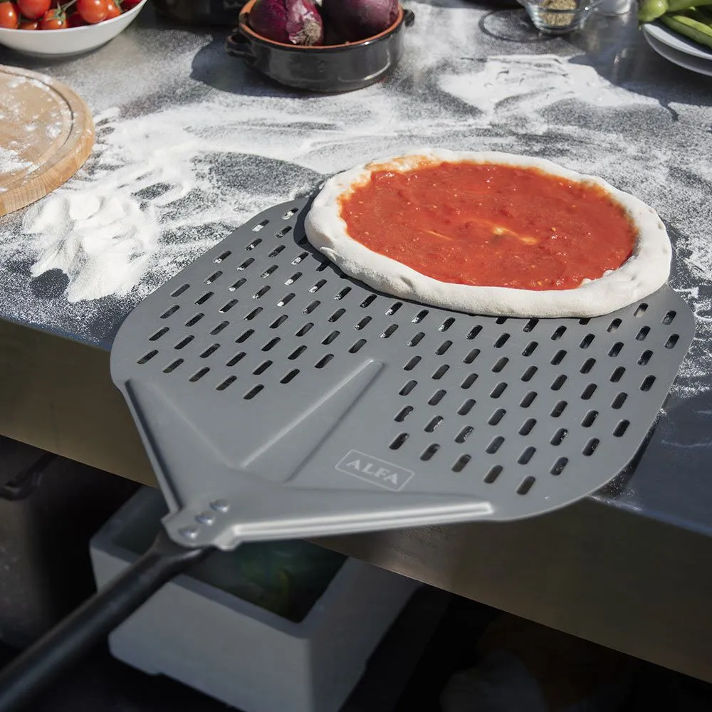 Alfa AC-5PSET36 Medium 5-Piece Pizza Peel Set