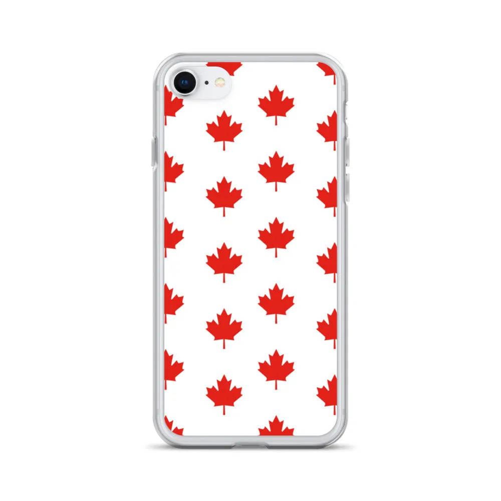 All Maple-Leafed Out White iPhone Case