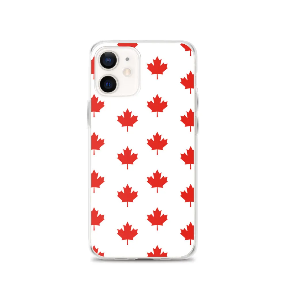 All Maple-Leafed Out White iPhone Case