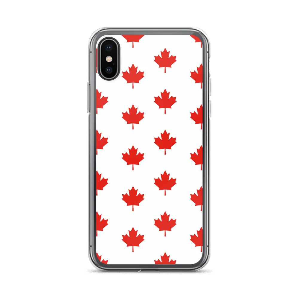 All Maple-Leafed Out White iPhone Case