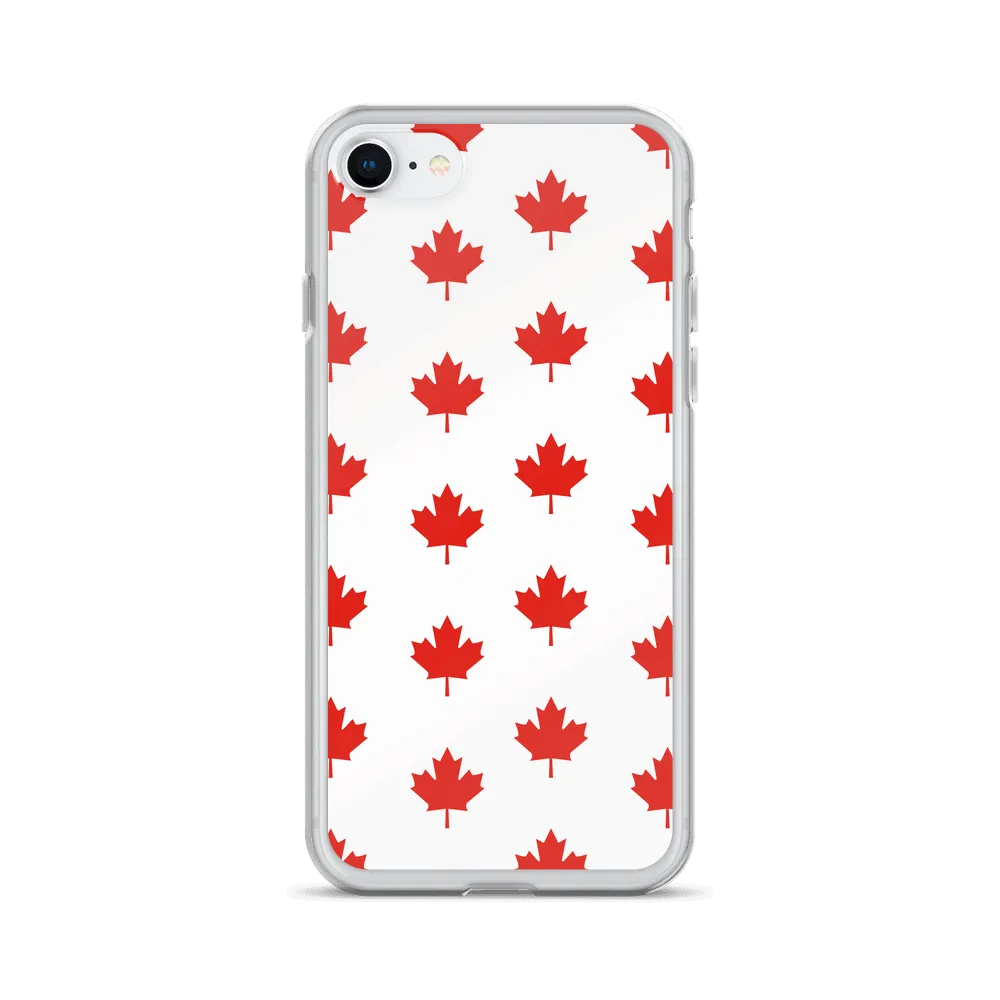 All Maple-Leafed Out White iPhone Case