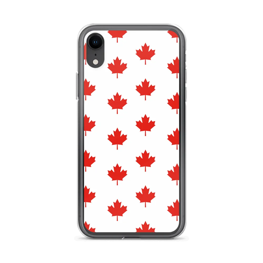 All Maple-Leafed Out White iPhone Case