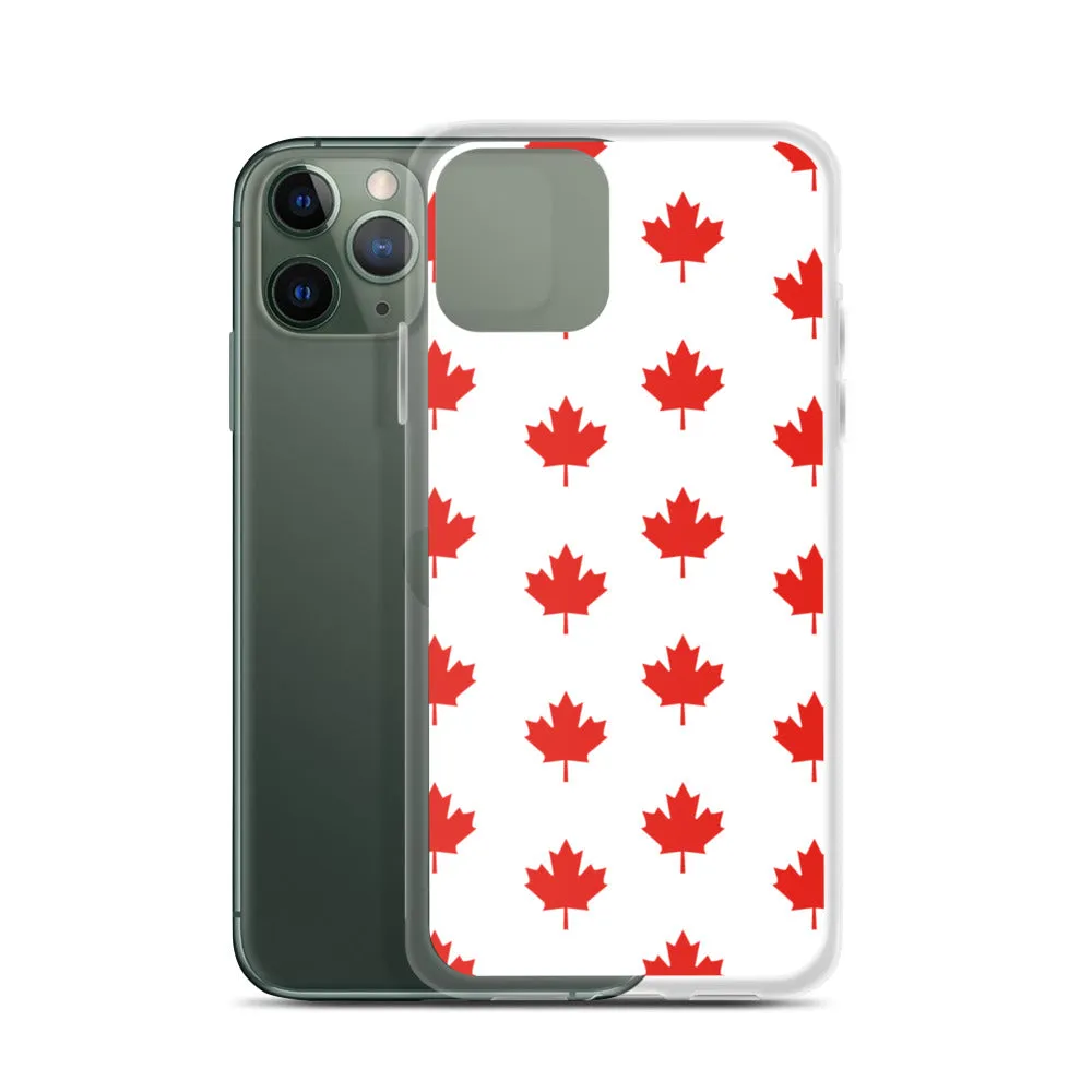 All Maple-Leafed Out White iPhone Case