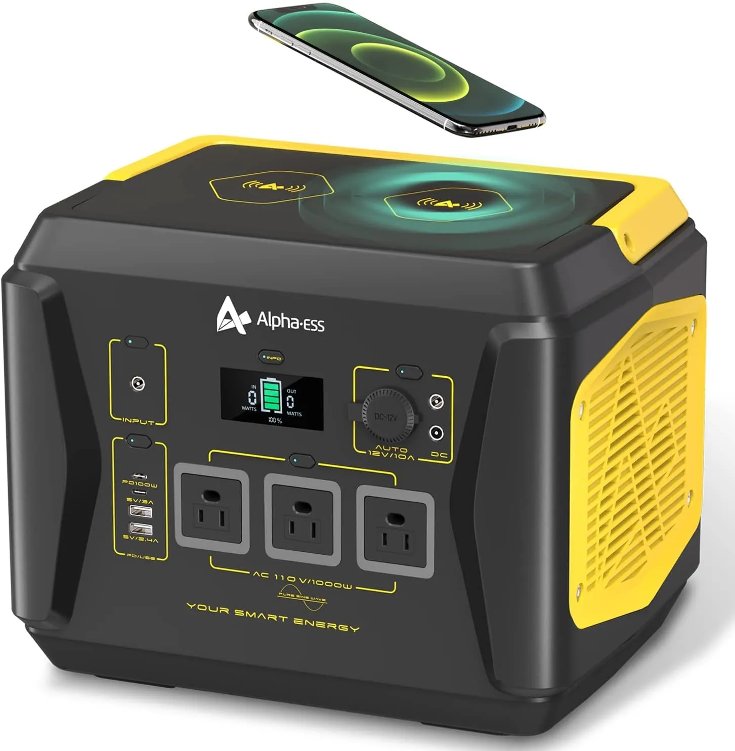 AlphaESS BlackBee 1000 Watt Portable Power Station