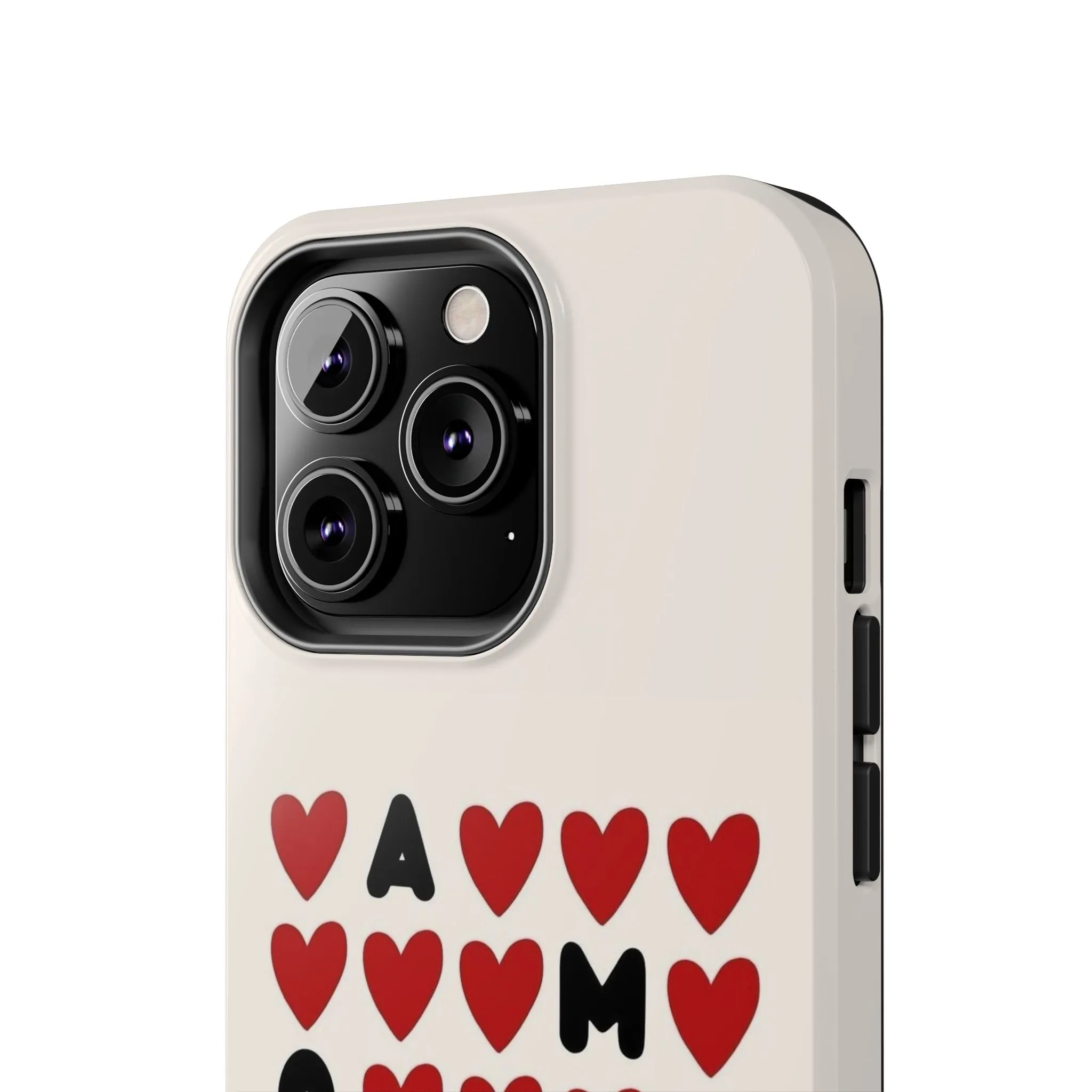 Amour Valentines Hearts Tough iPhone Cases