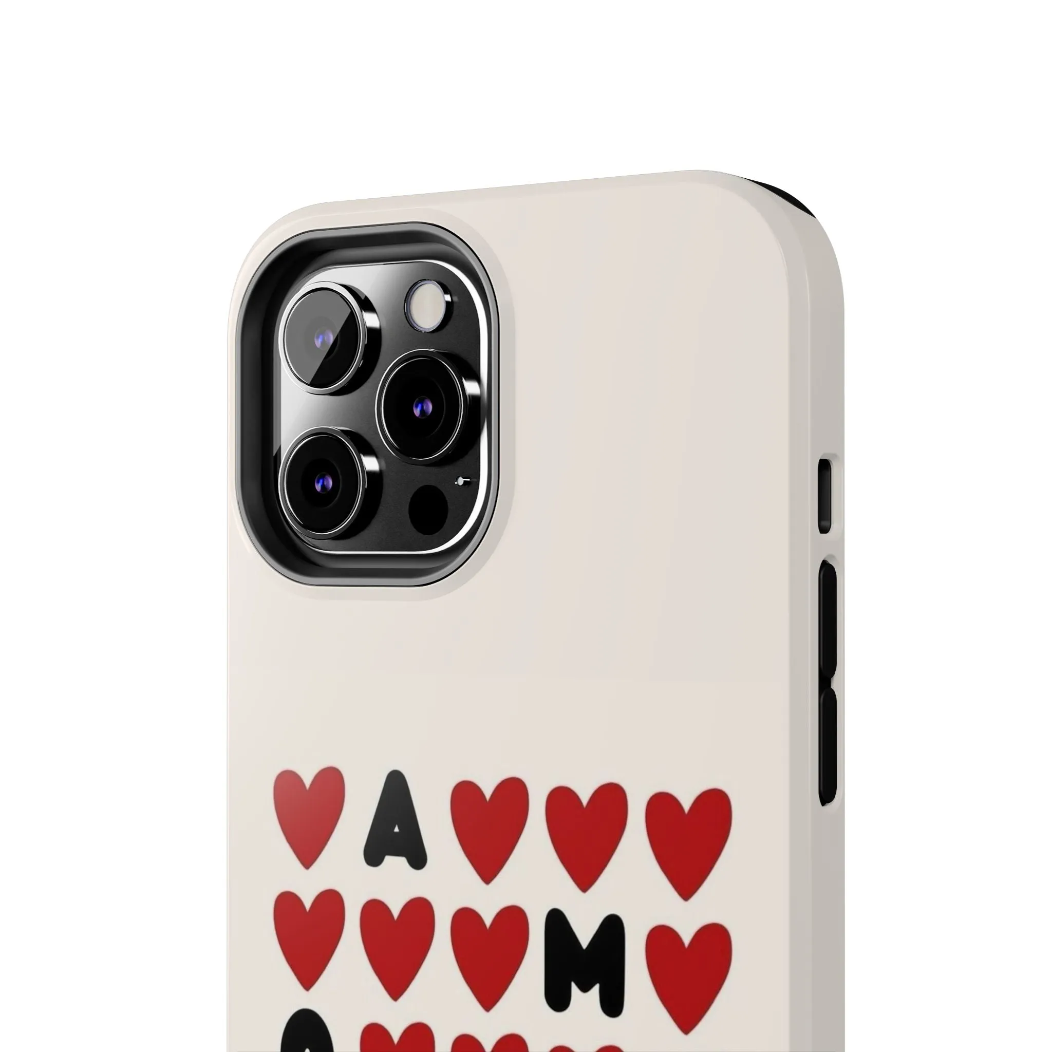 Amour Valentines Hearts Tough iPhone Cases