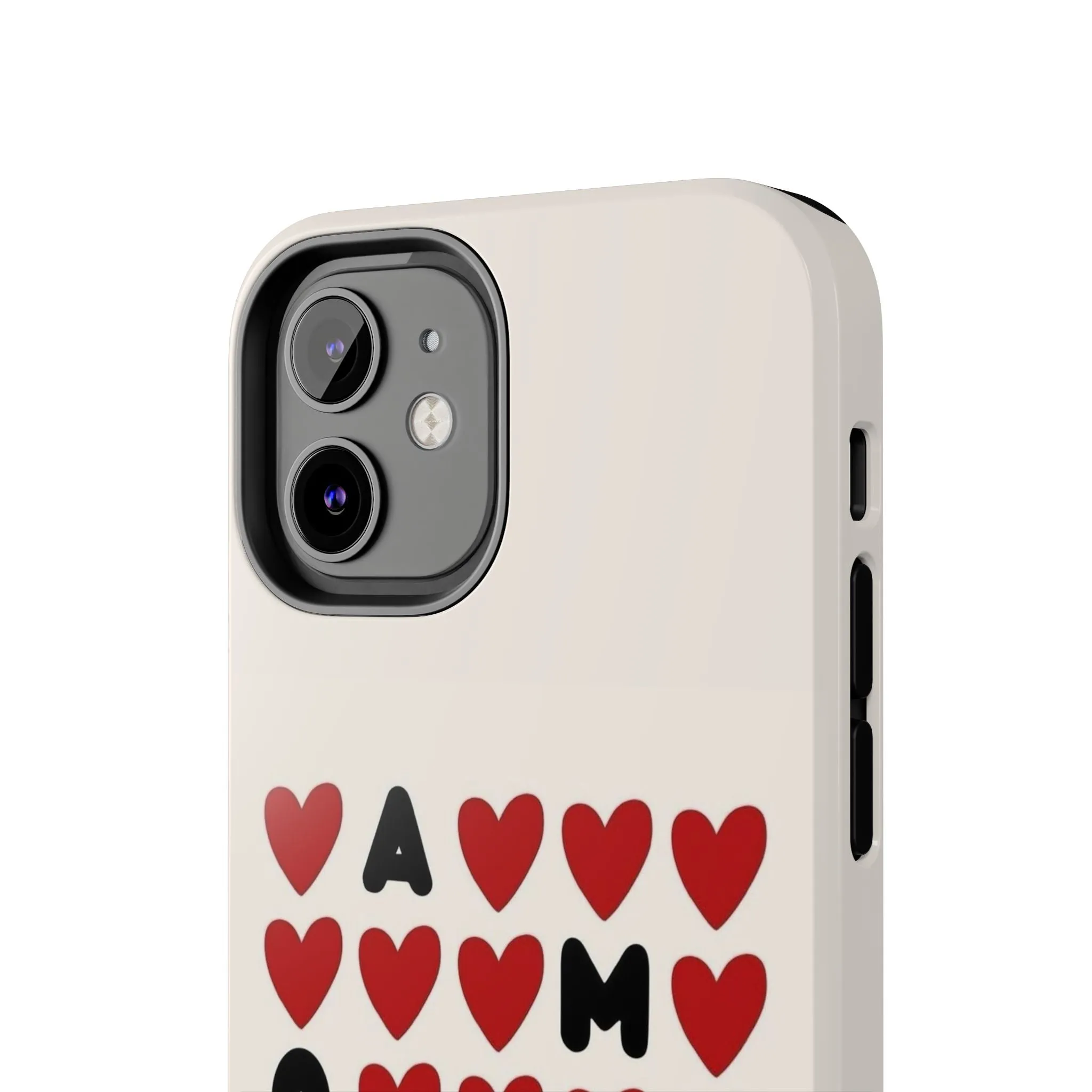 Amour Valentines Hearts Tough iPhone Cases