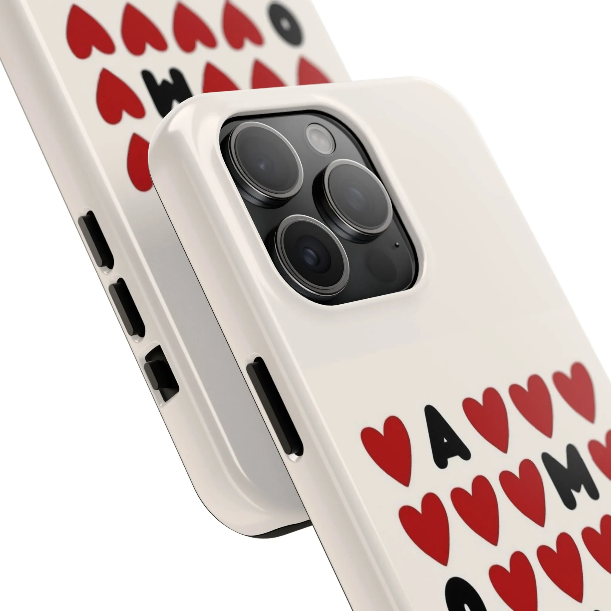 Amour Valentines Hearts Tough iPhone Cases