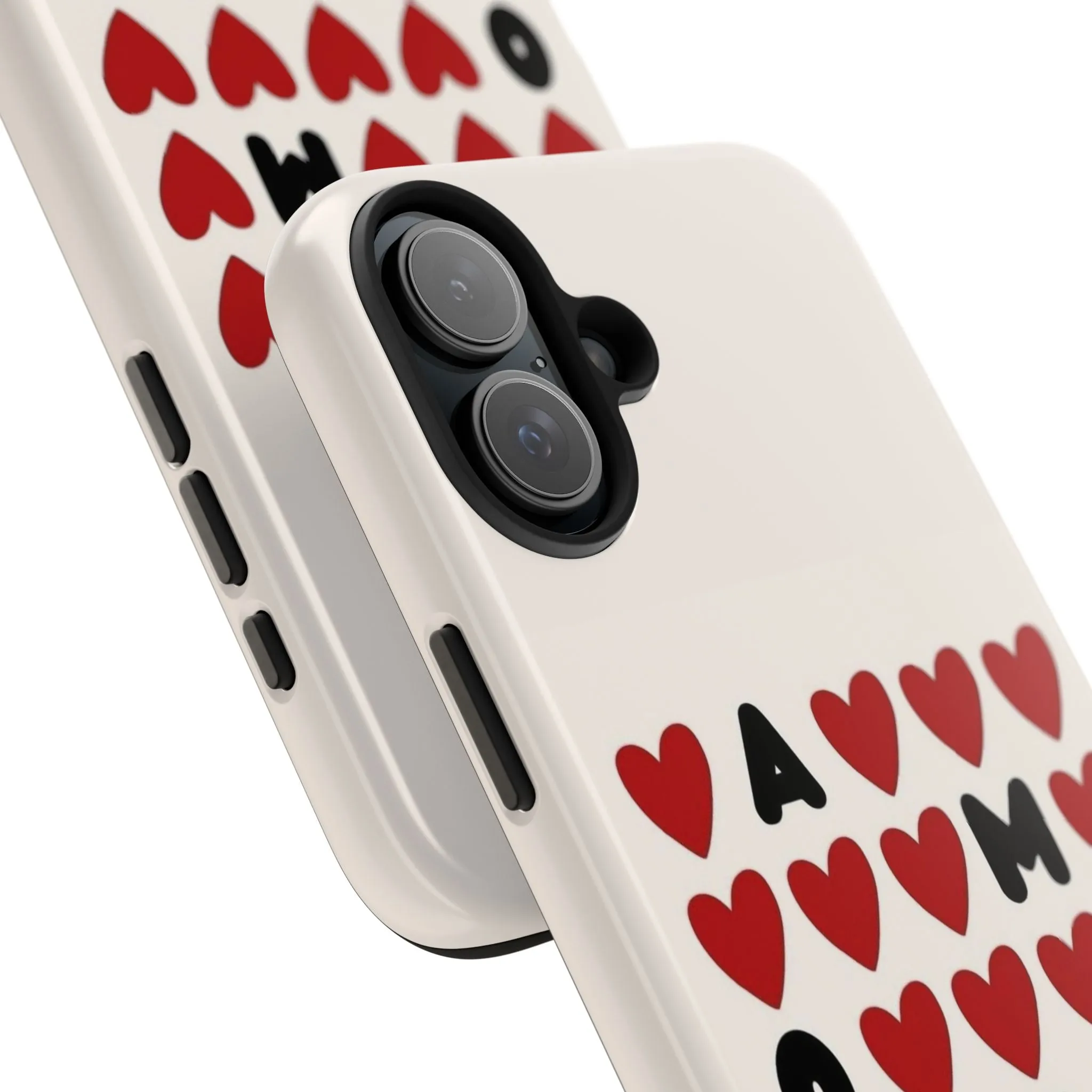 Amour Valentines Hearts Tough iPhone Cases