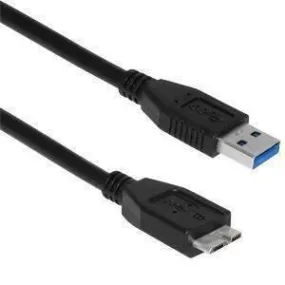 Amzer Micro USB 3.0 Cable Type A Male to Micro-B Male - 3 Feet