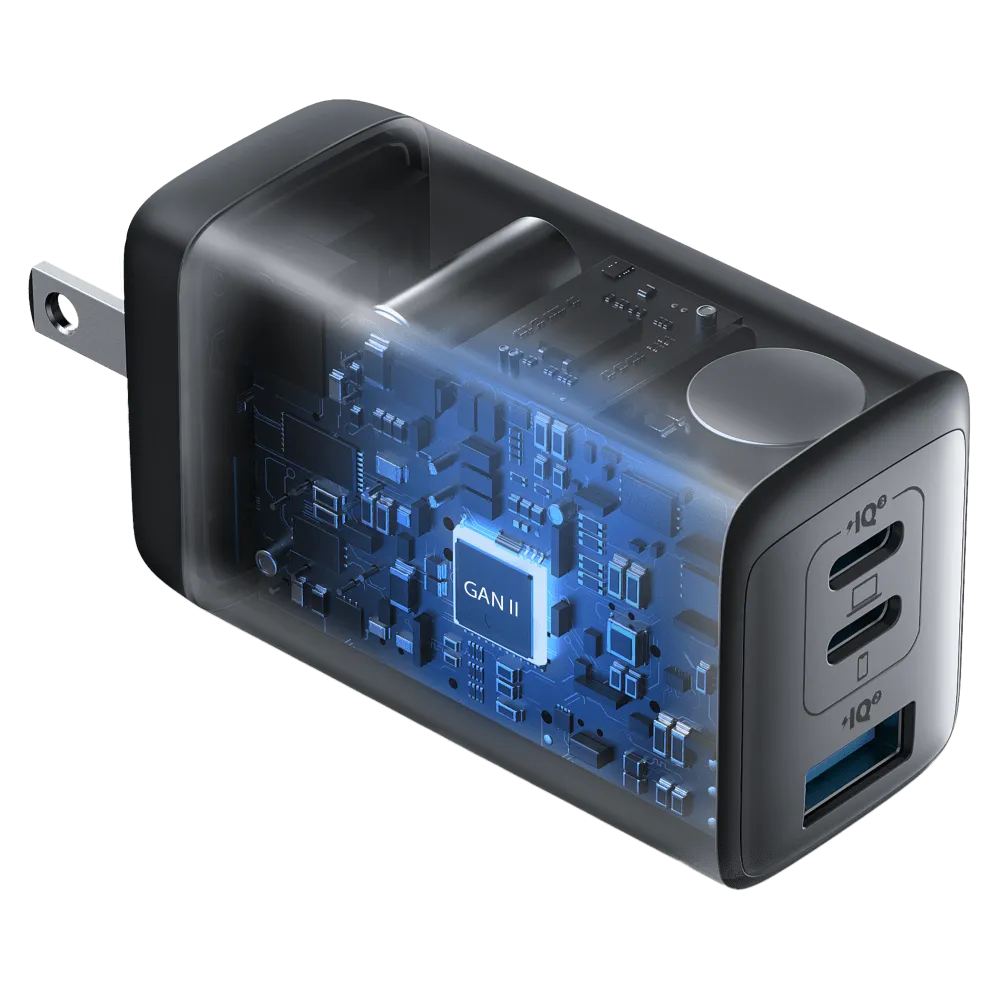 Anker 65W 3 Port Wall Charger