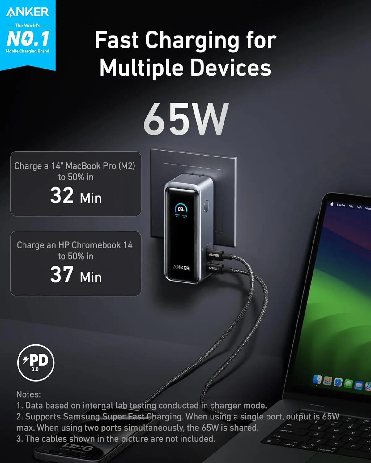 Anker Prime Power Bank Black