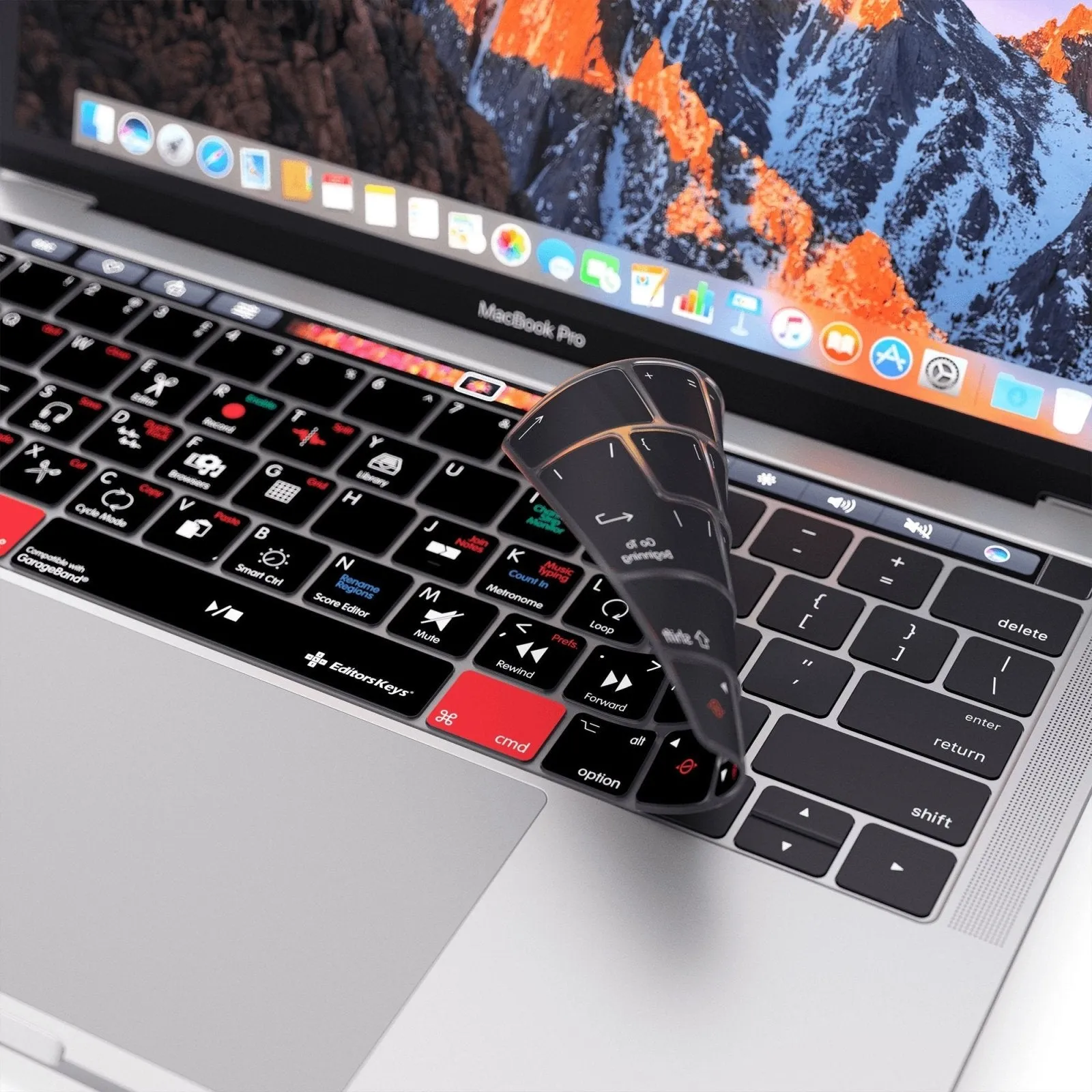 Apple Garageband Keyboard Covers for MacBook and iMac