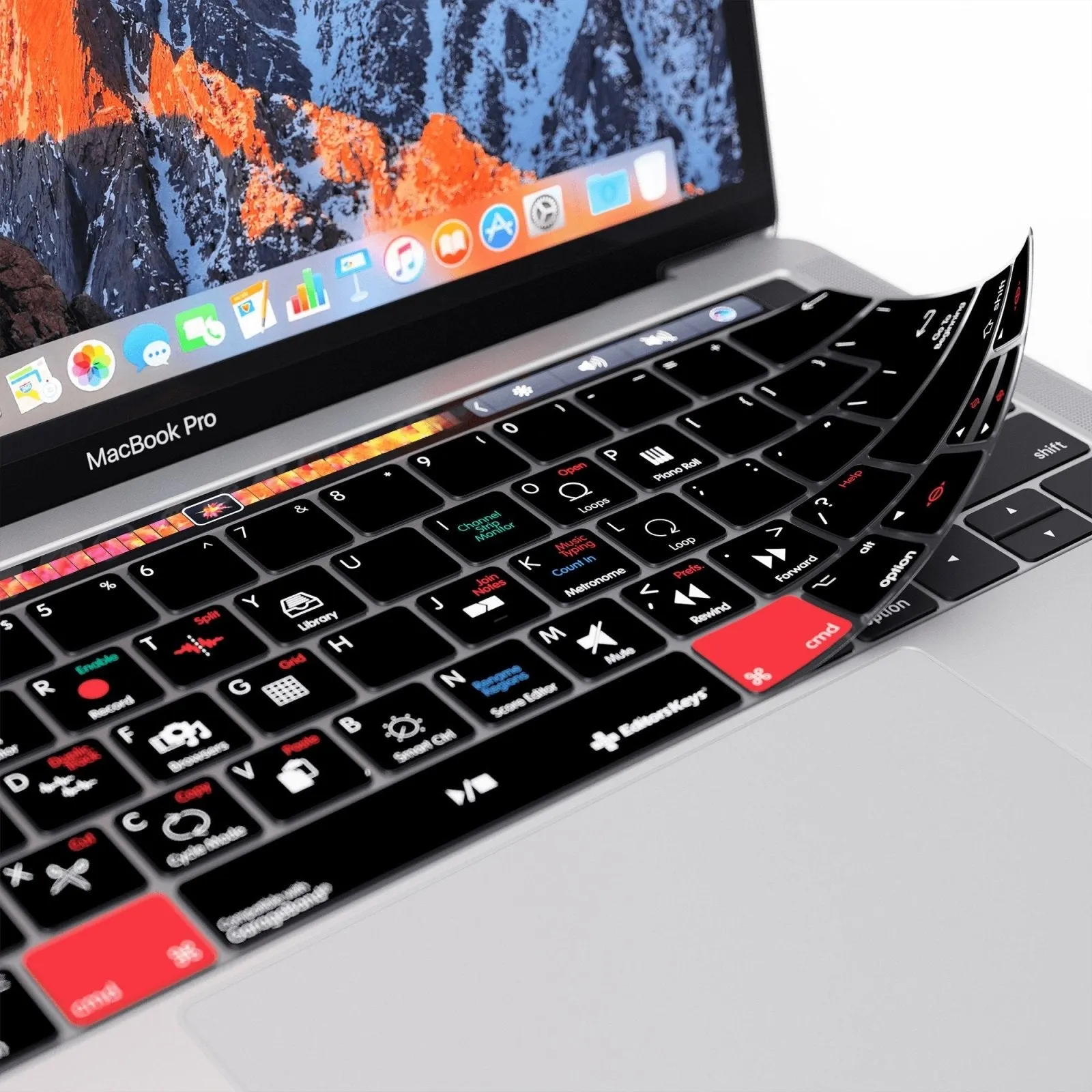 Apple Garageband Keyboard Covers for MacBook and iMac