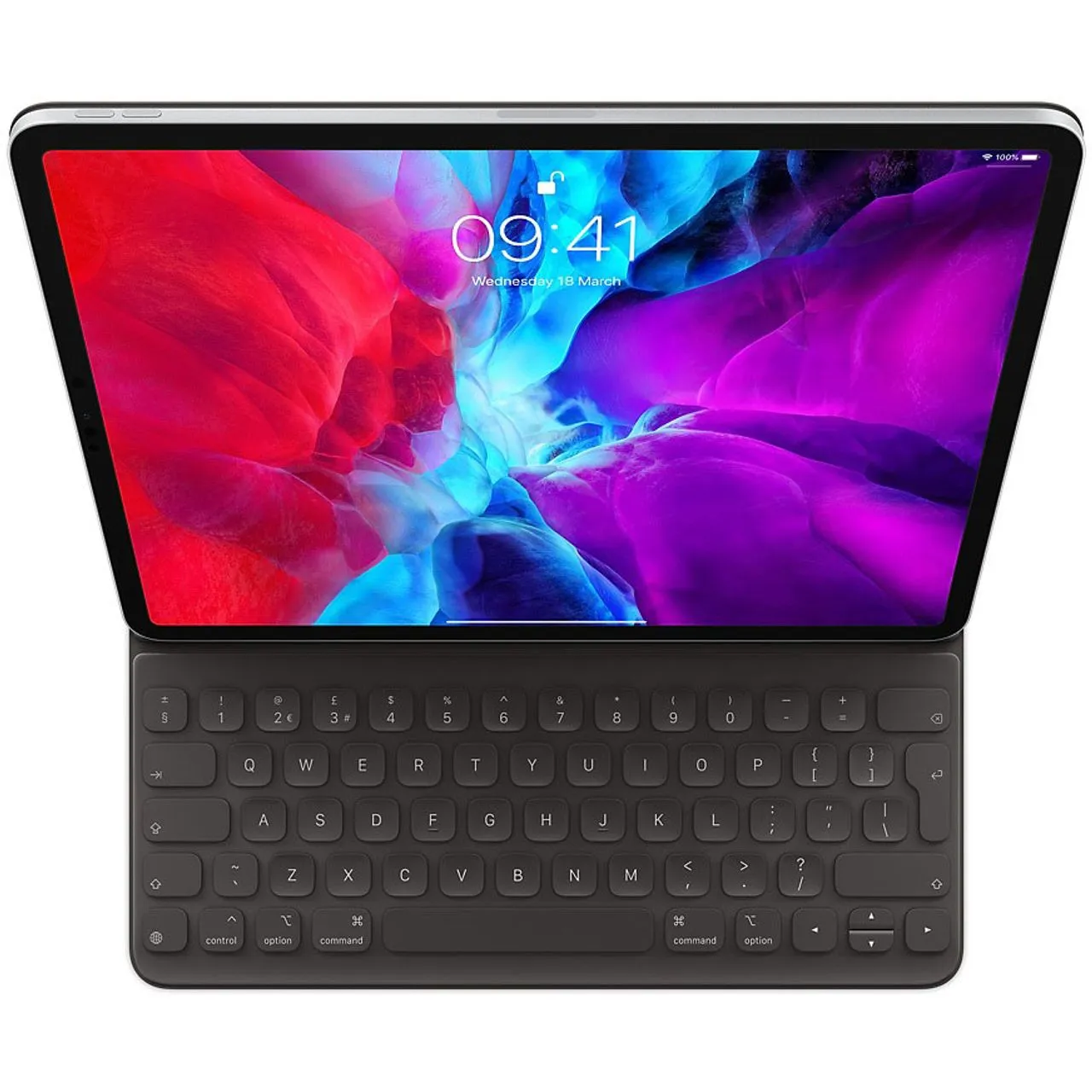 Apple Smart - Keyboard And Folio Case - Apple Smart Connector - Qwerty - Uk - For 12.9-Inch Ipad Pro (3Rd Generation, 4T