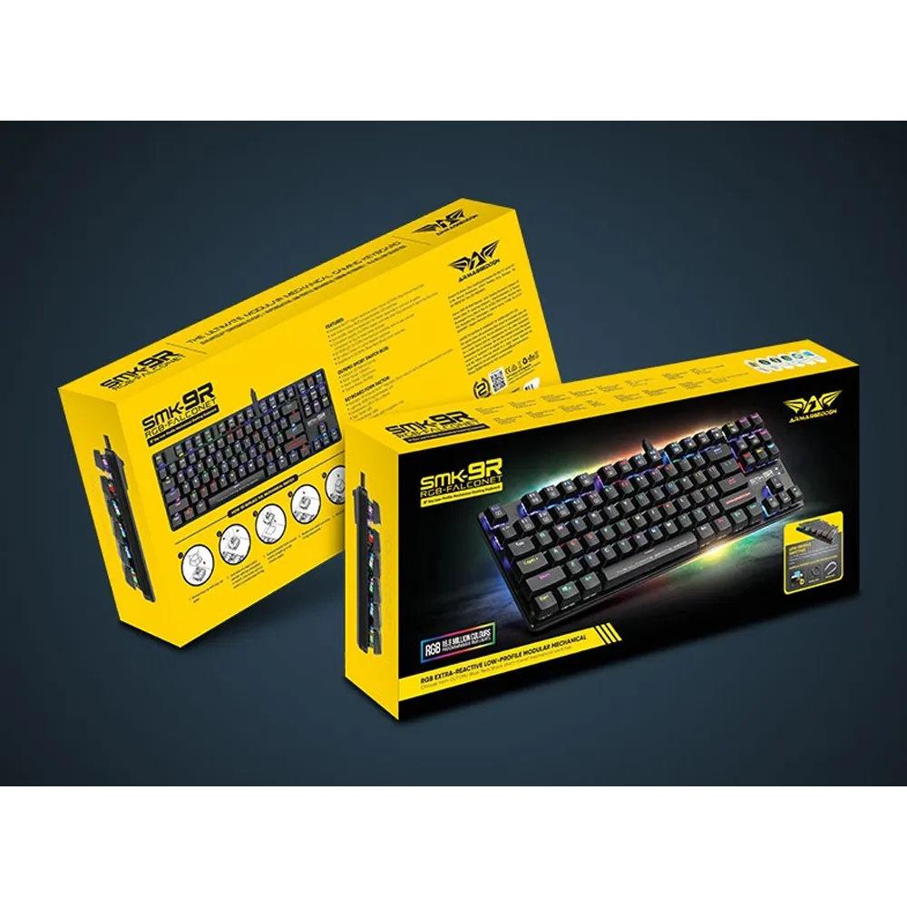 Armaggeddon Mechanical Wired Gaming Keyboard SMK-9R