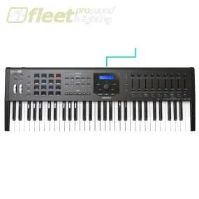 Arturia KEYLABMKII61BK MIDI Controller Keyboard