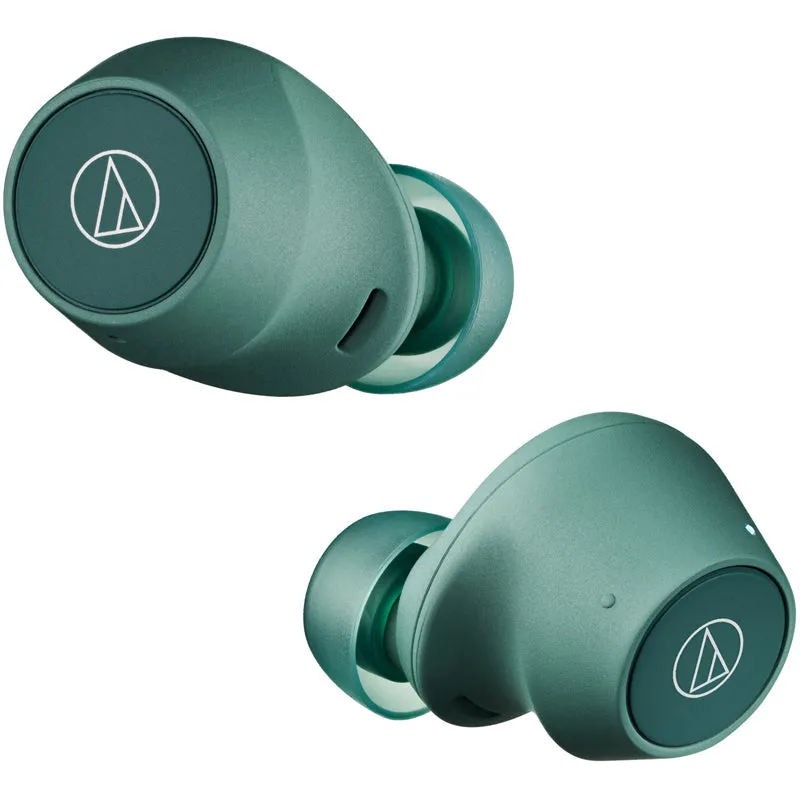 Audio Technica ATH-CKS30TW  Noise Cancelling Wireless Earbuds Green