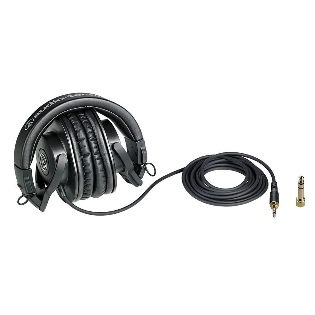 Audio Technica ATH-M30X Fixed Cable Monitoring and Tracking Headphones