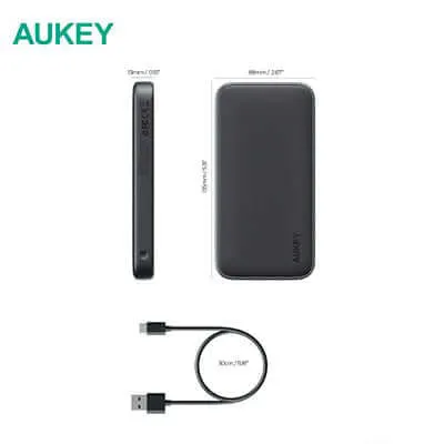 Aukey PB-Y46 Spark Go 10000mAh Fast Charging Power Bank