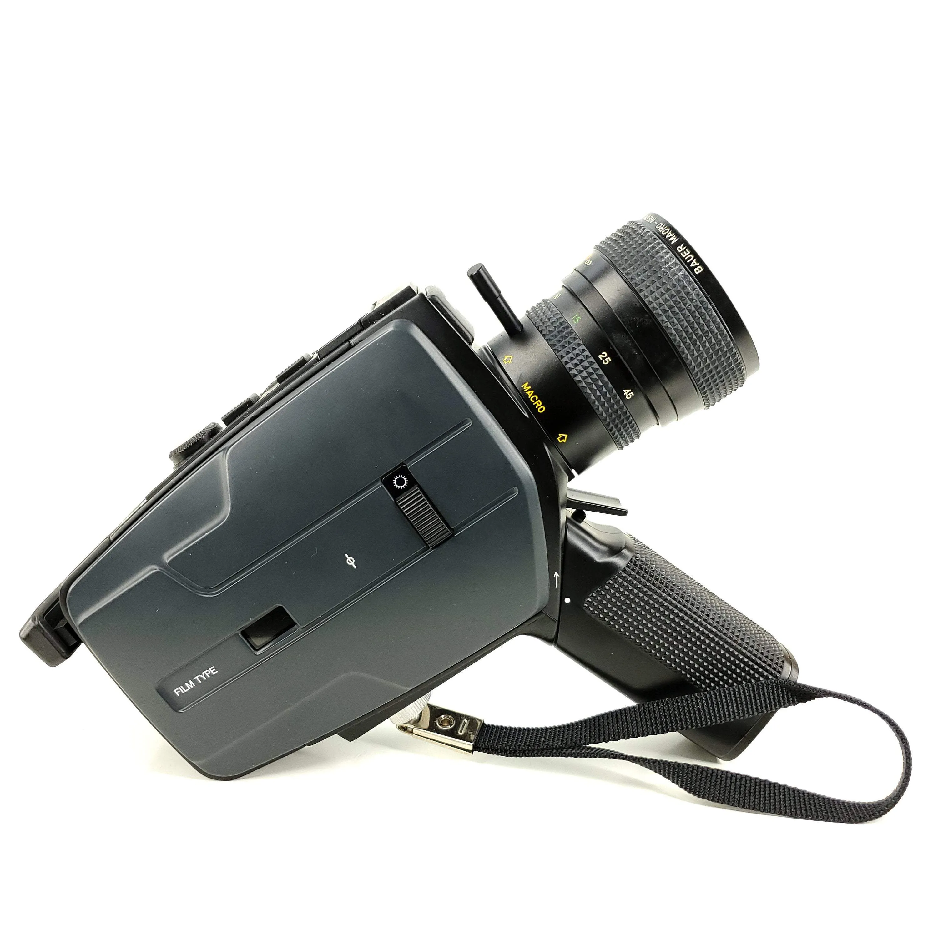 Bauer C107 XL Super 8 Camera Professionally Serviced - With Manual Zoom only