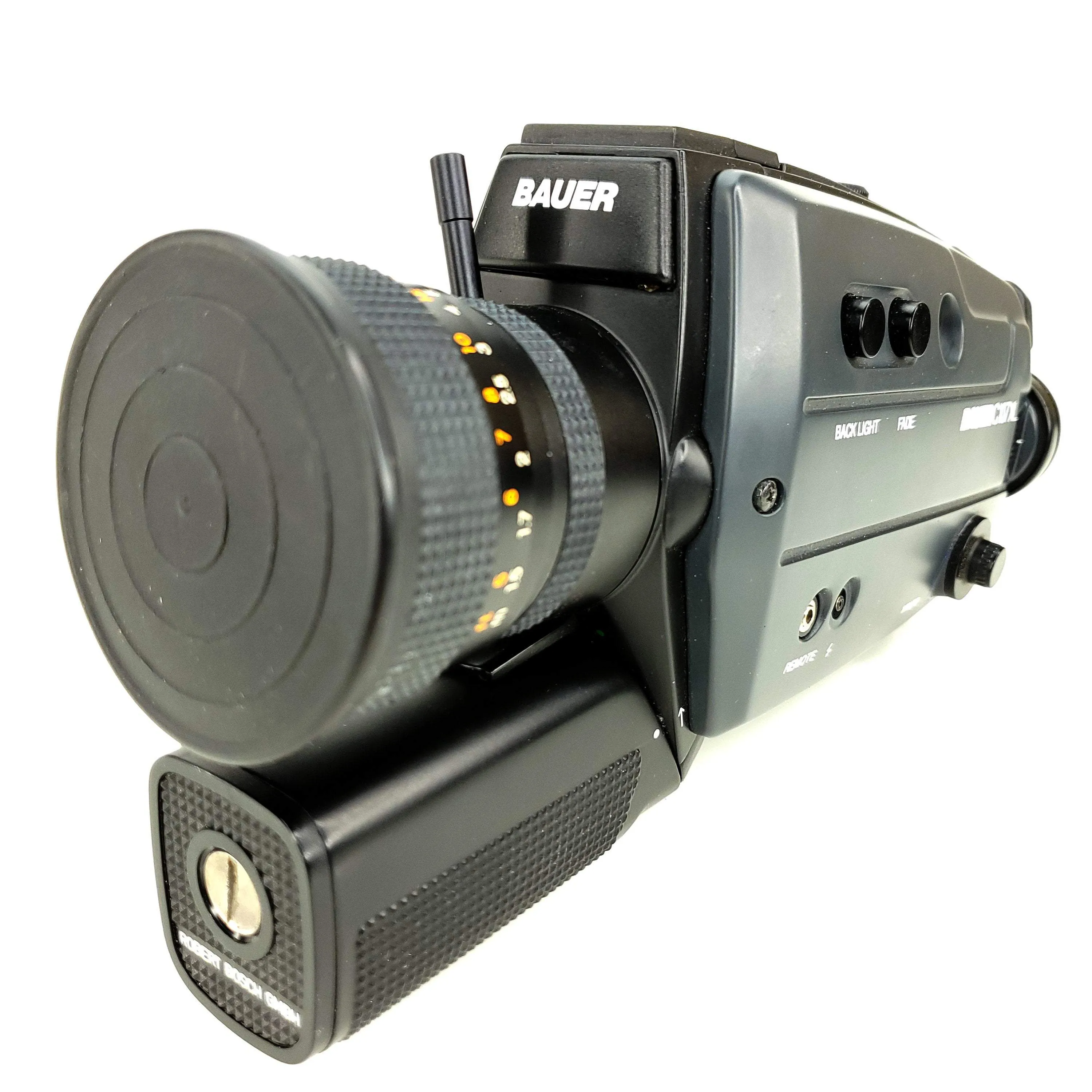 Bauer C107 XL Super 8 Camera Professionally Serviced - With Manual Zoom only