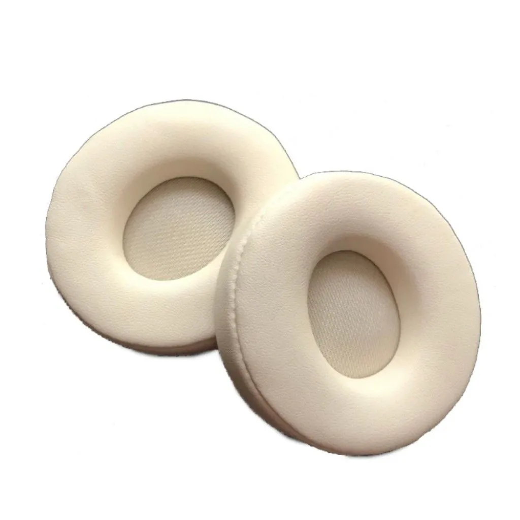 Beats Solo Pro leather cushion pad - White