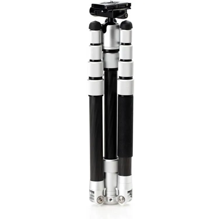 Benro MeFoto Roadtrip Pro 6-in-1 Tripod, Carbon Fibre, Twist Lock - Silver